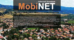 Desktop Screenshot of mobinet.bg